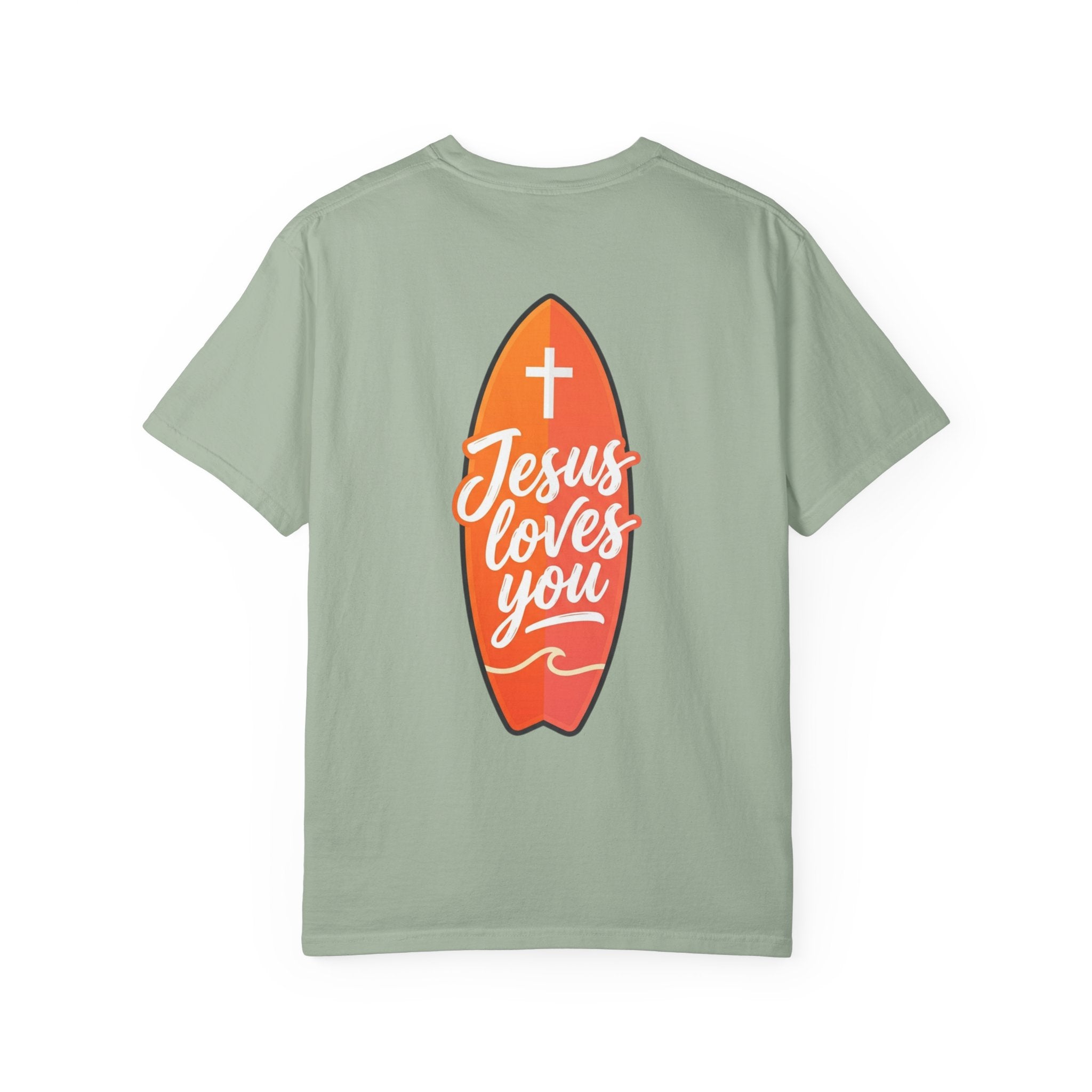 Christian Surf T-Shirt 'Jesus Loves You'