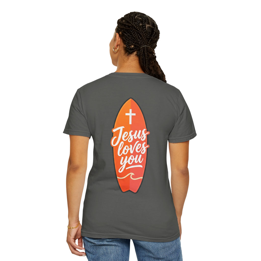 Christian Surf T-Shirt 'Jesus Loves You'