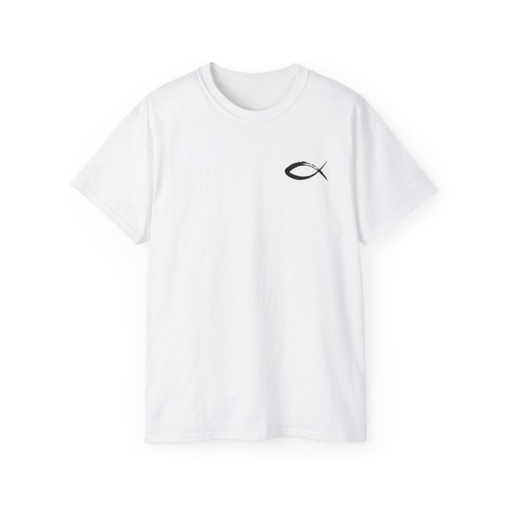 Jesus Loves You T-Shirt — Christian Faith Tee with Surf Board