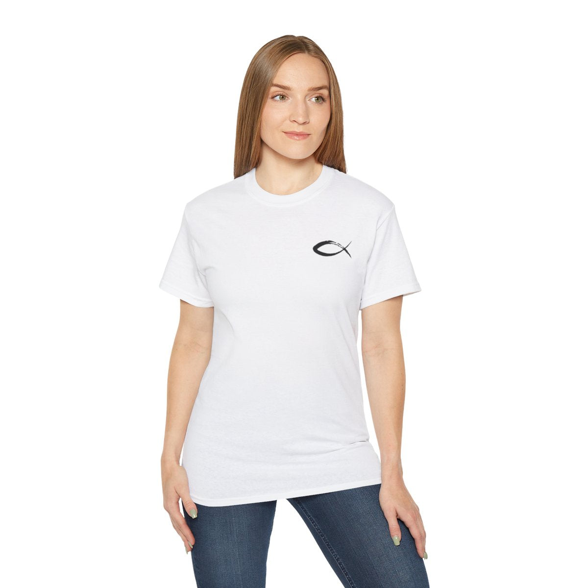 Jesus Loves You T-Shirt — Christian Faith Tee with Surf Board